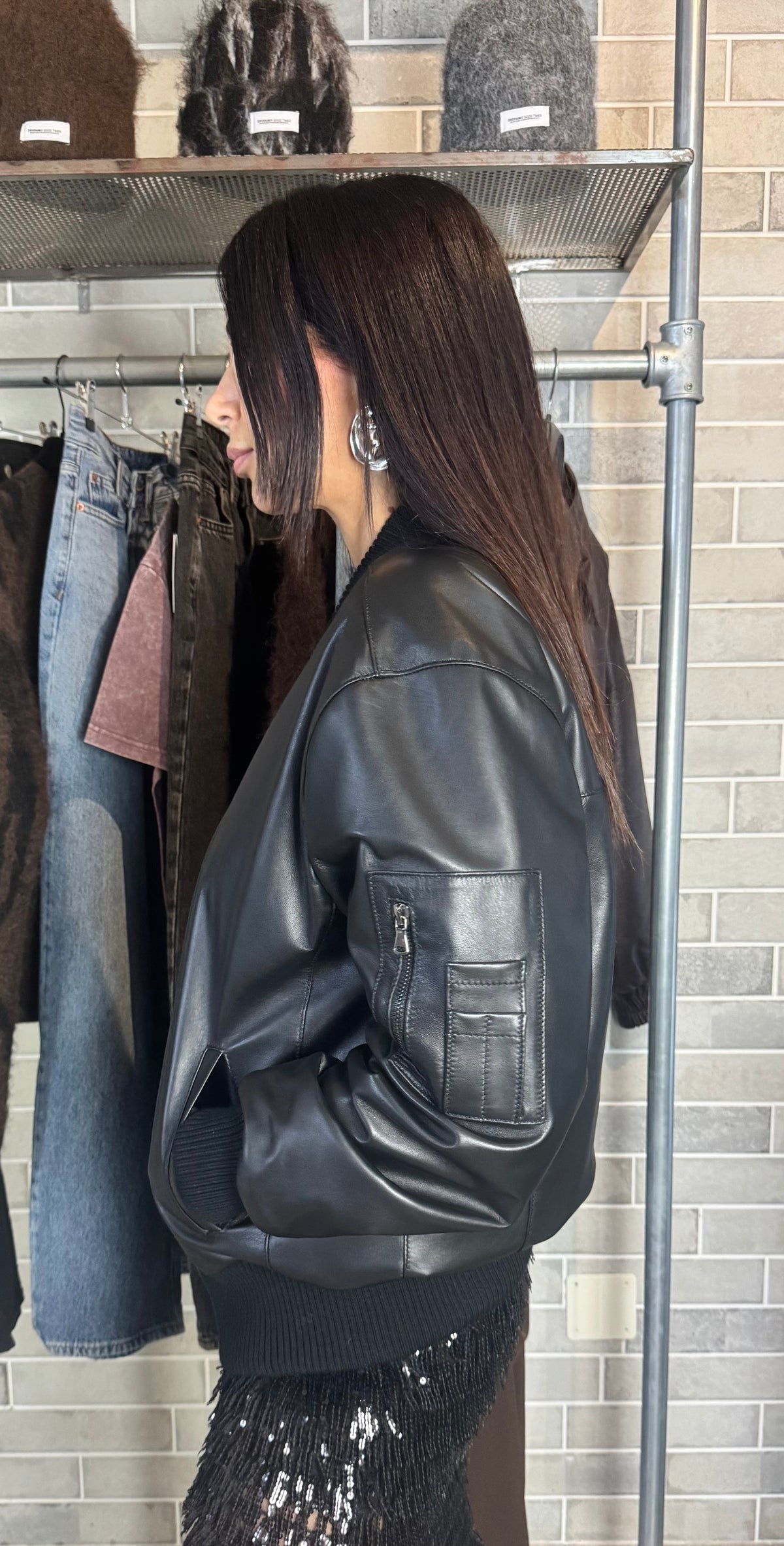 BOMBER PELLE