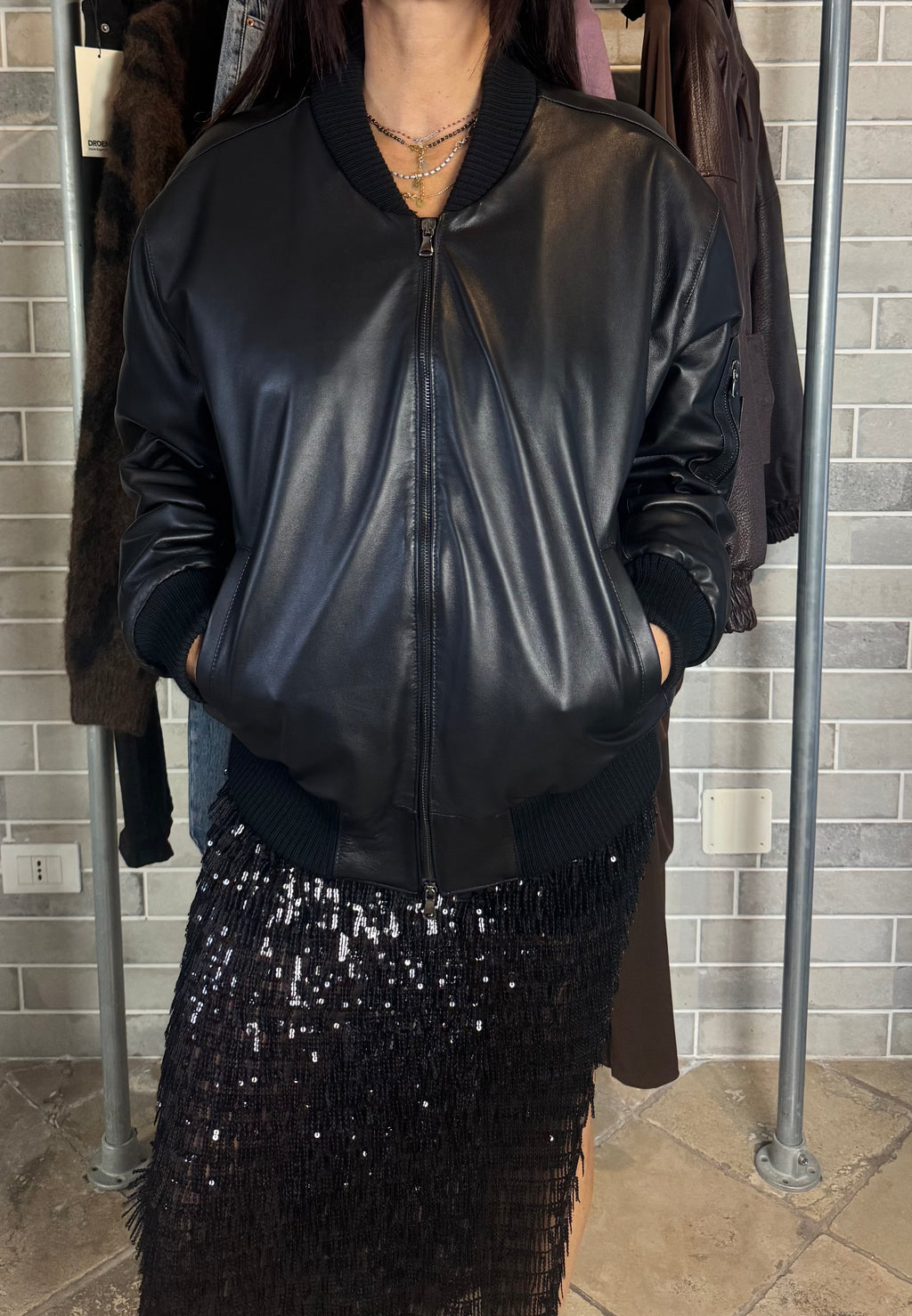 BOMBER PELLE