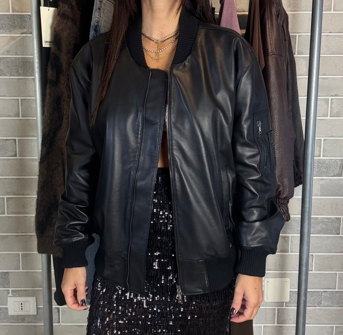 BOMBER PELLE