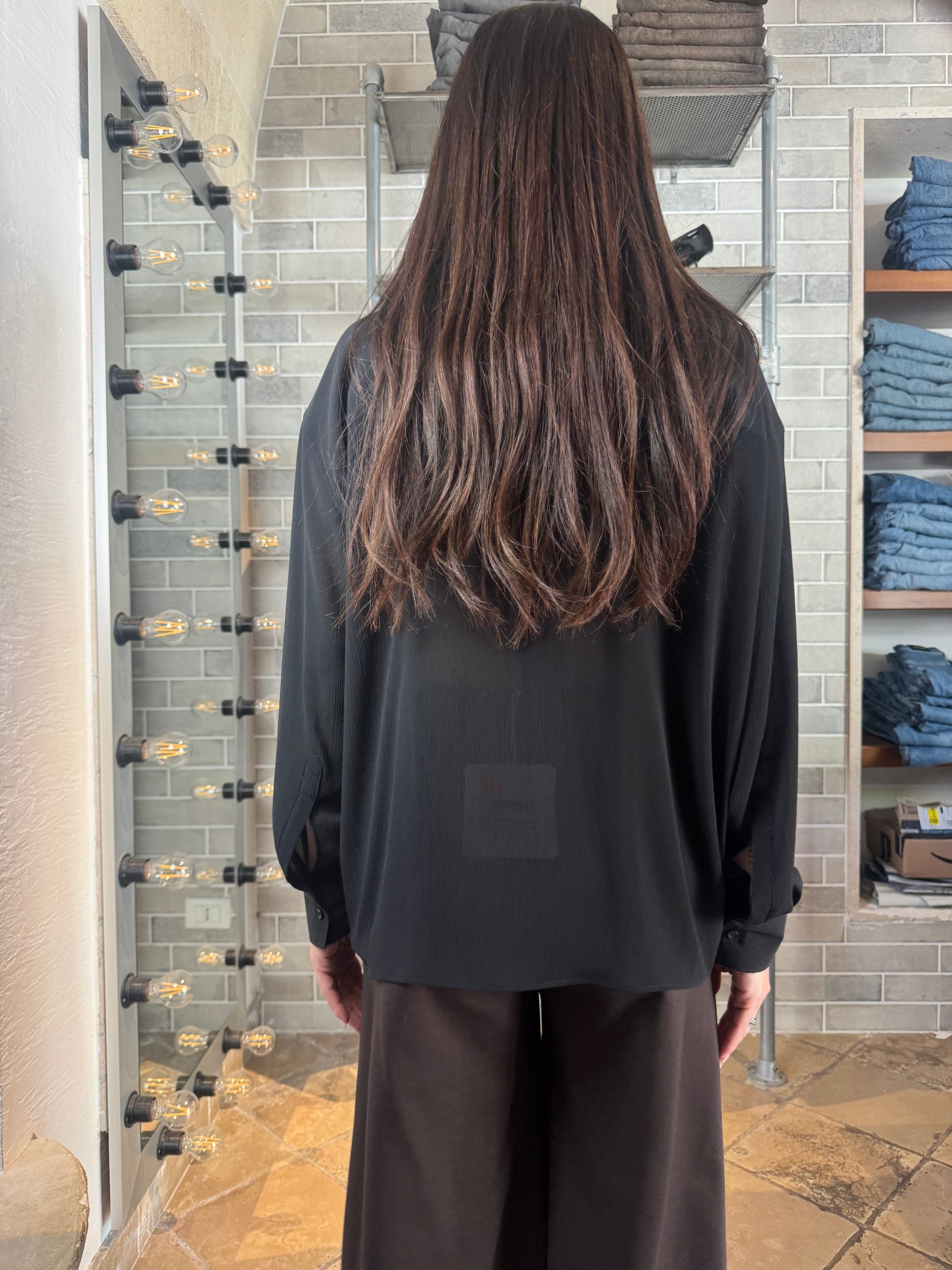 CAMICIA IN CREPE