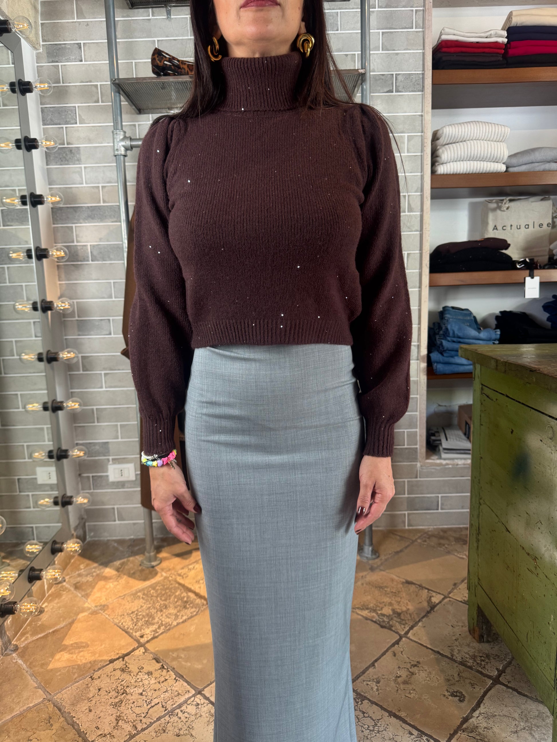 MAGLIONE COLLO ALTO