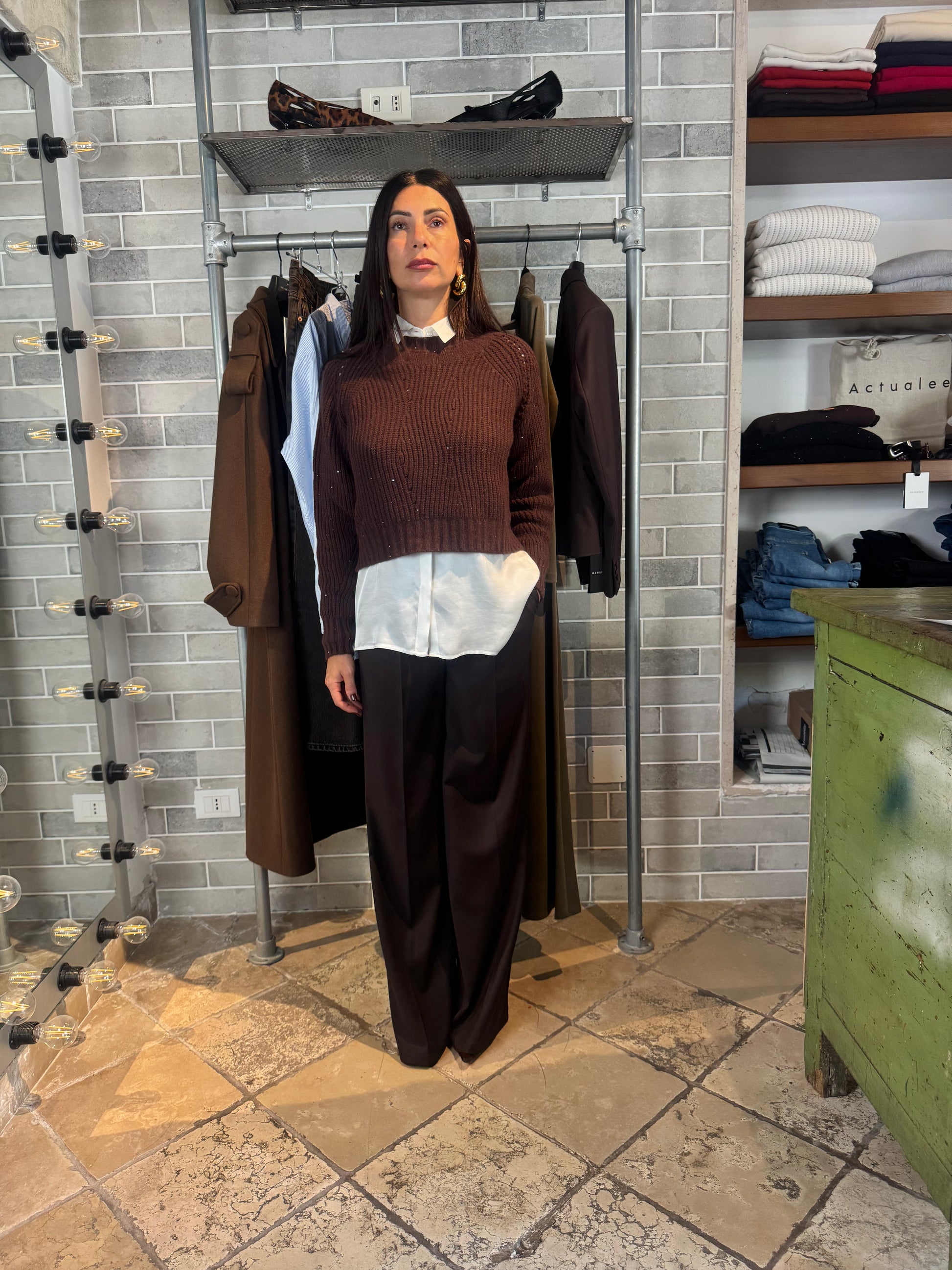 MAGLIONE PAILLETTES