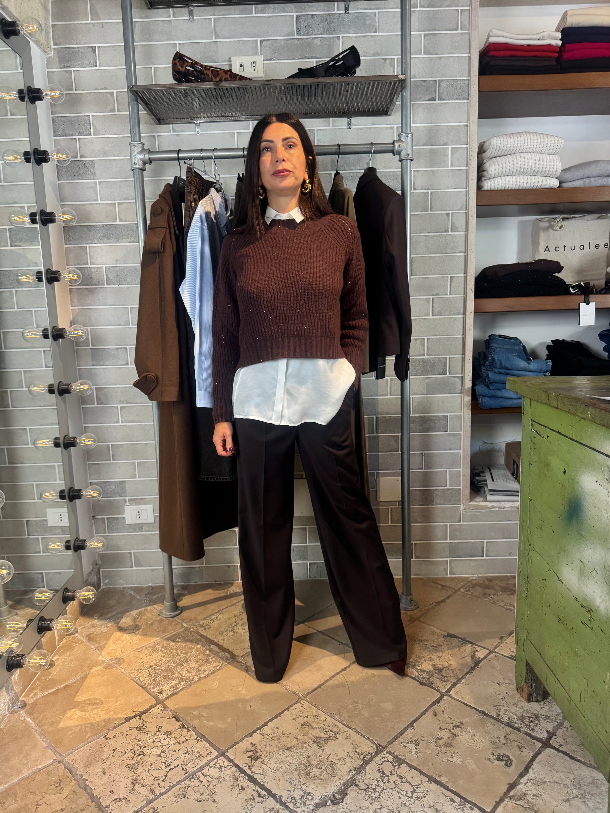 MAGLIONE PAILLETTES