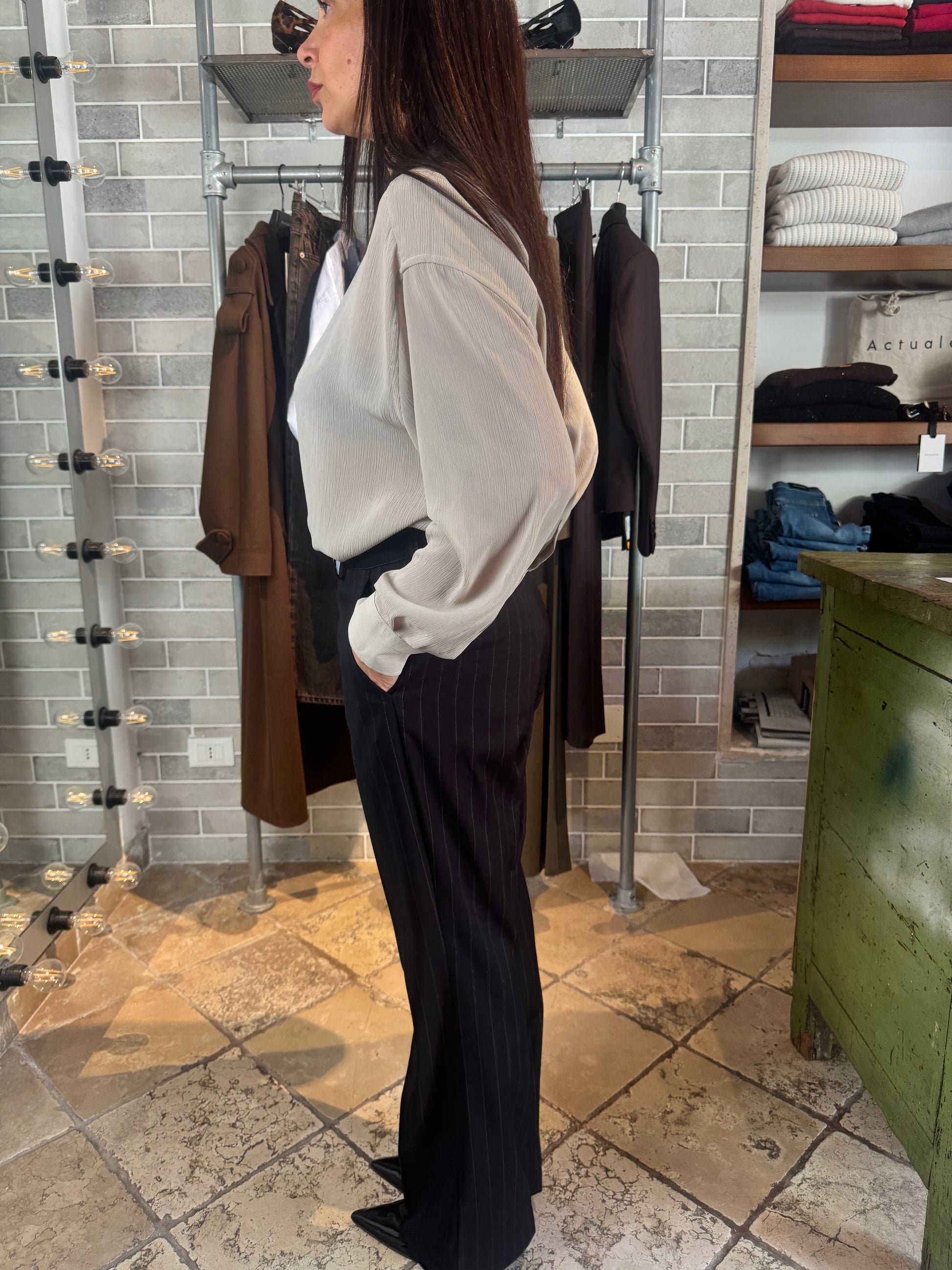 CAMICIA IN CREPE