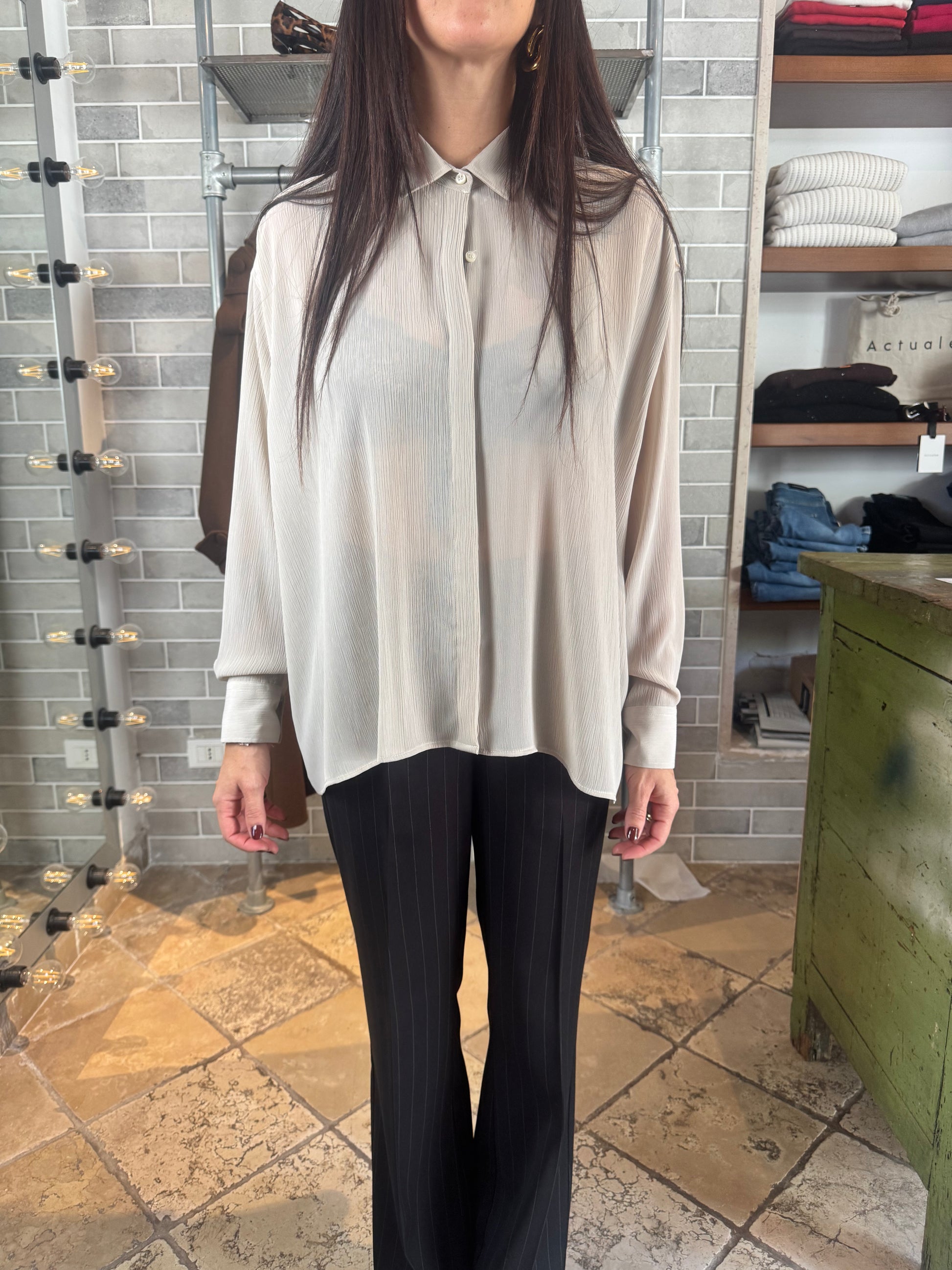 CAMICIA IN CREPE