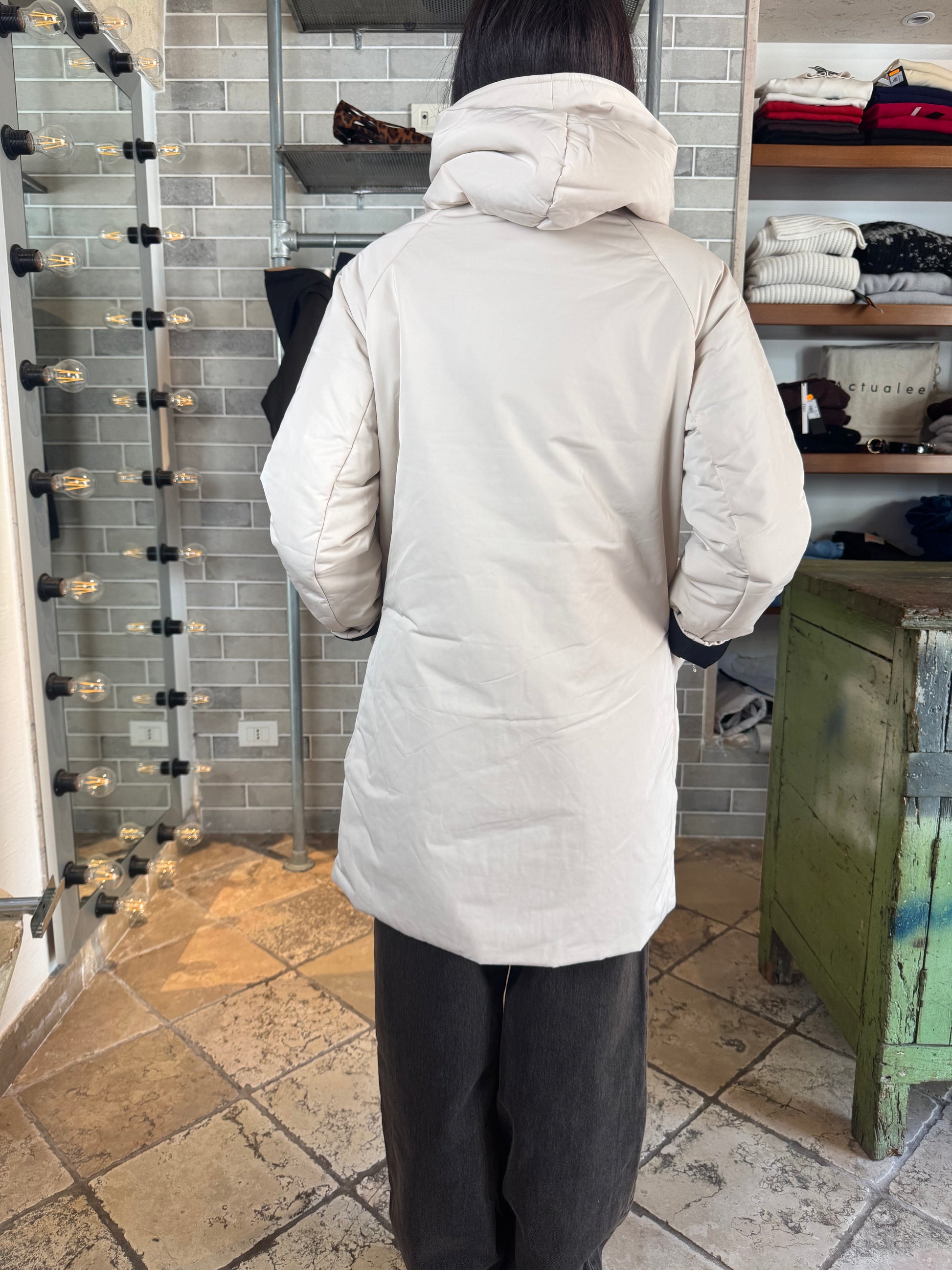 REVERSIBILE PANNA BLU NAVY