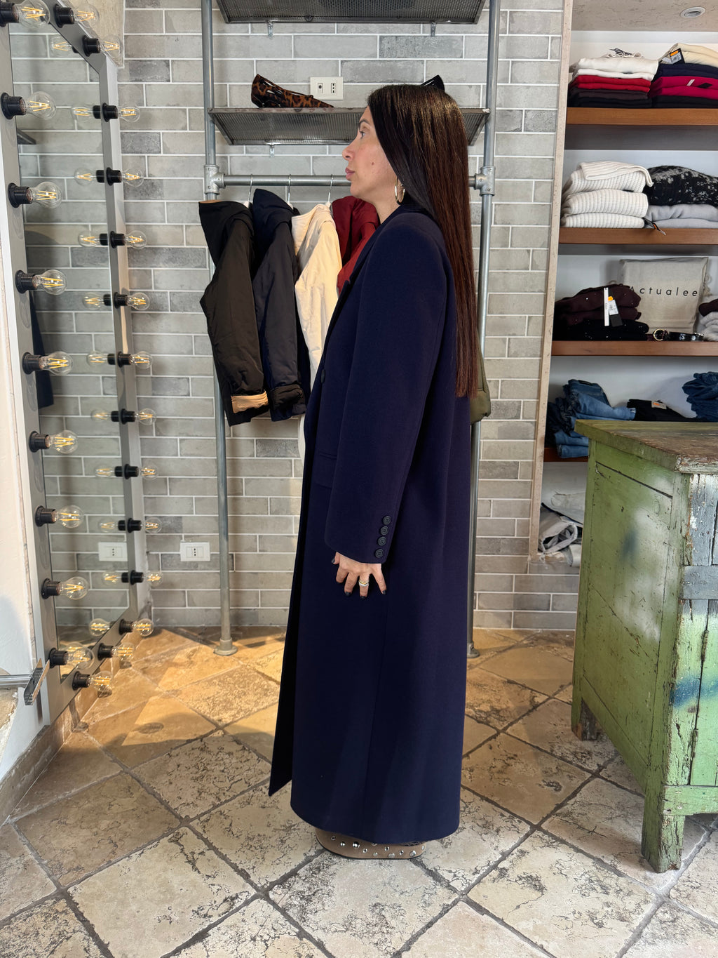 CAPPOTTO BLU NAVY