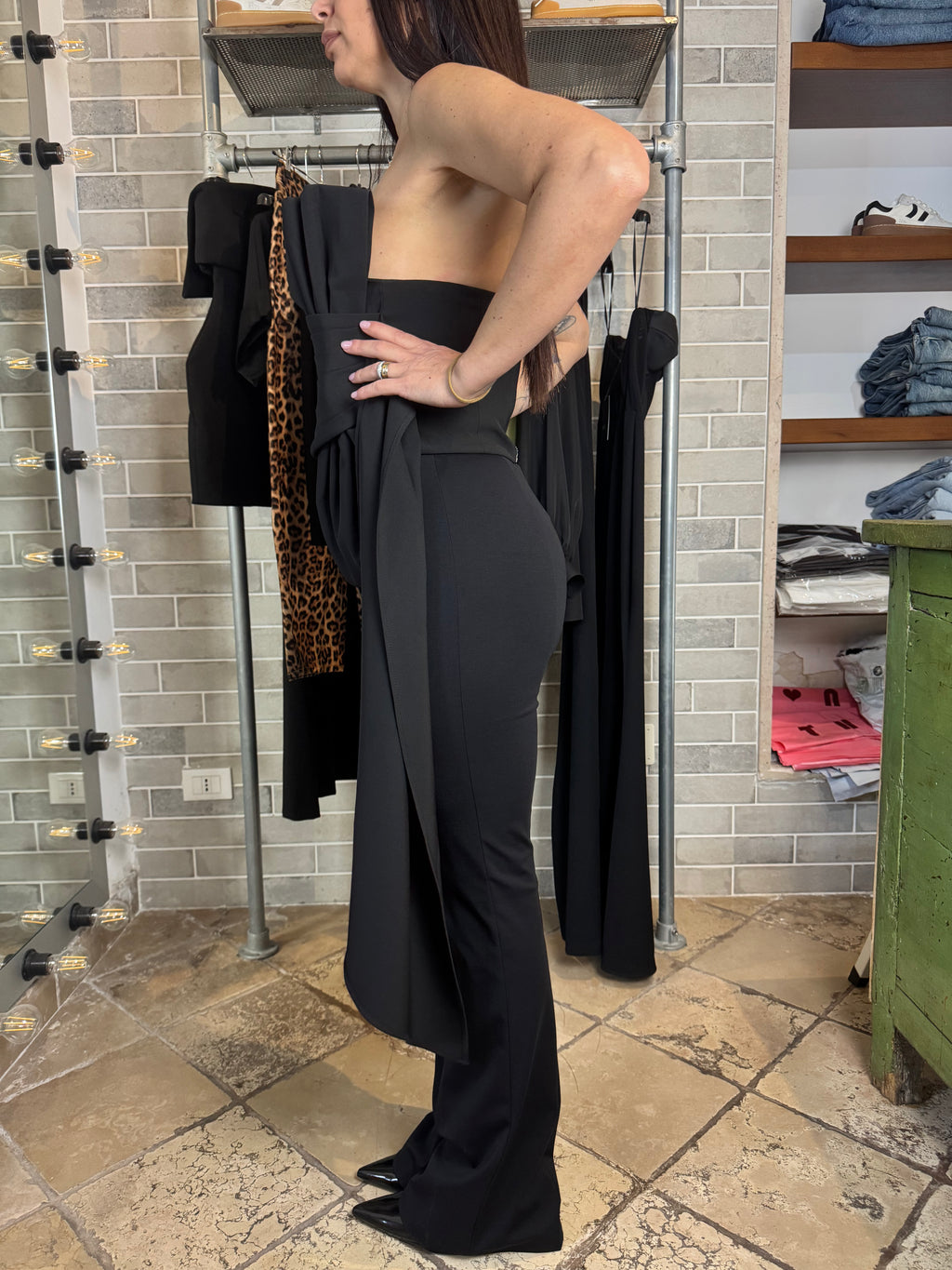 PANTALONE FLAIRE PUNTO MILANO