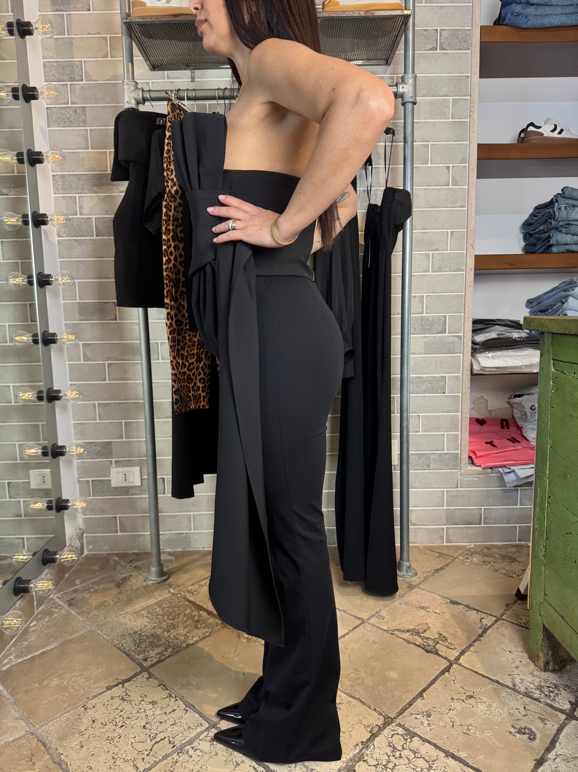 PANTALONE FLAIRE PUNTO MILANO