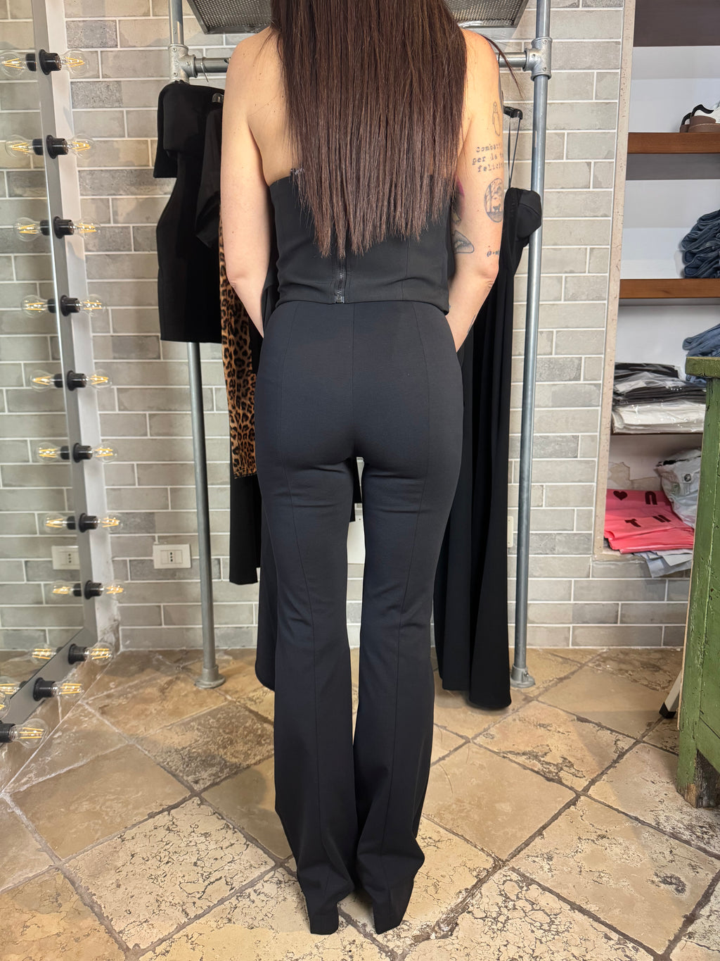 PANTALONE FLAIRE PUNTO MILANO