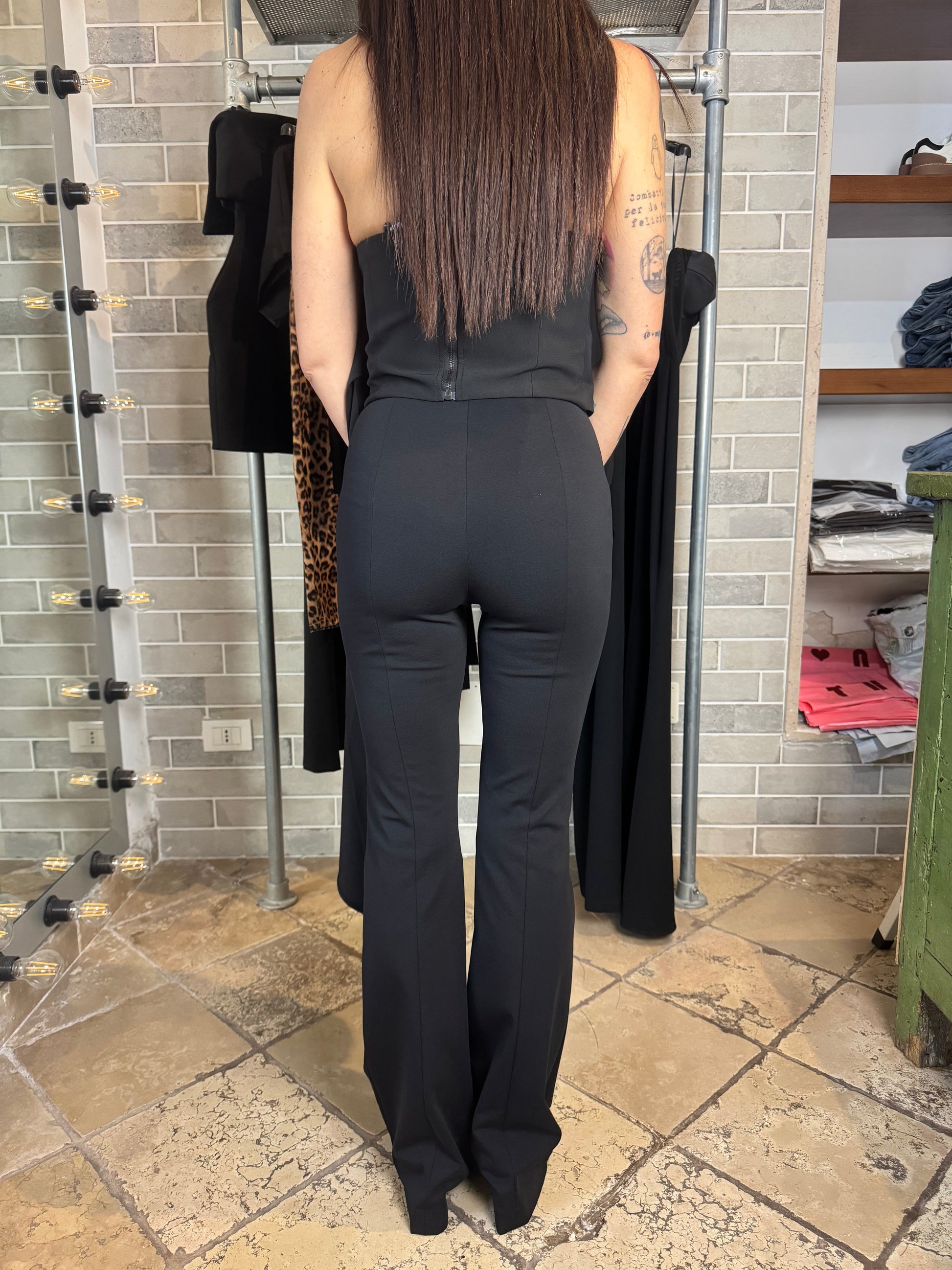 PANTALONE FLAIRE PUNTO MILANO