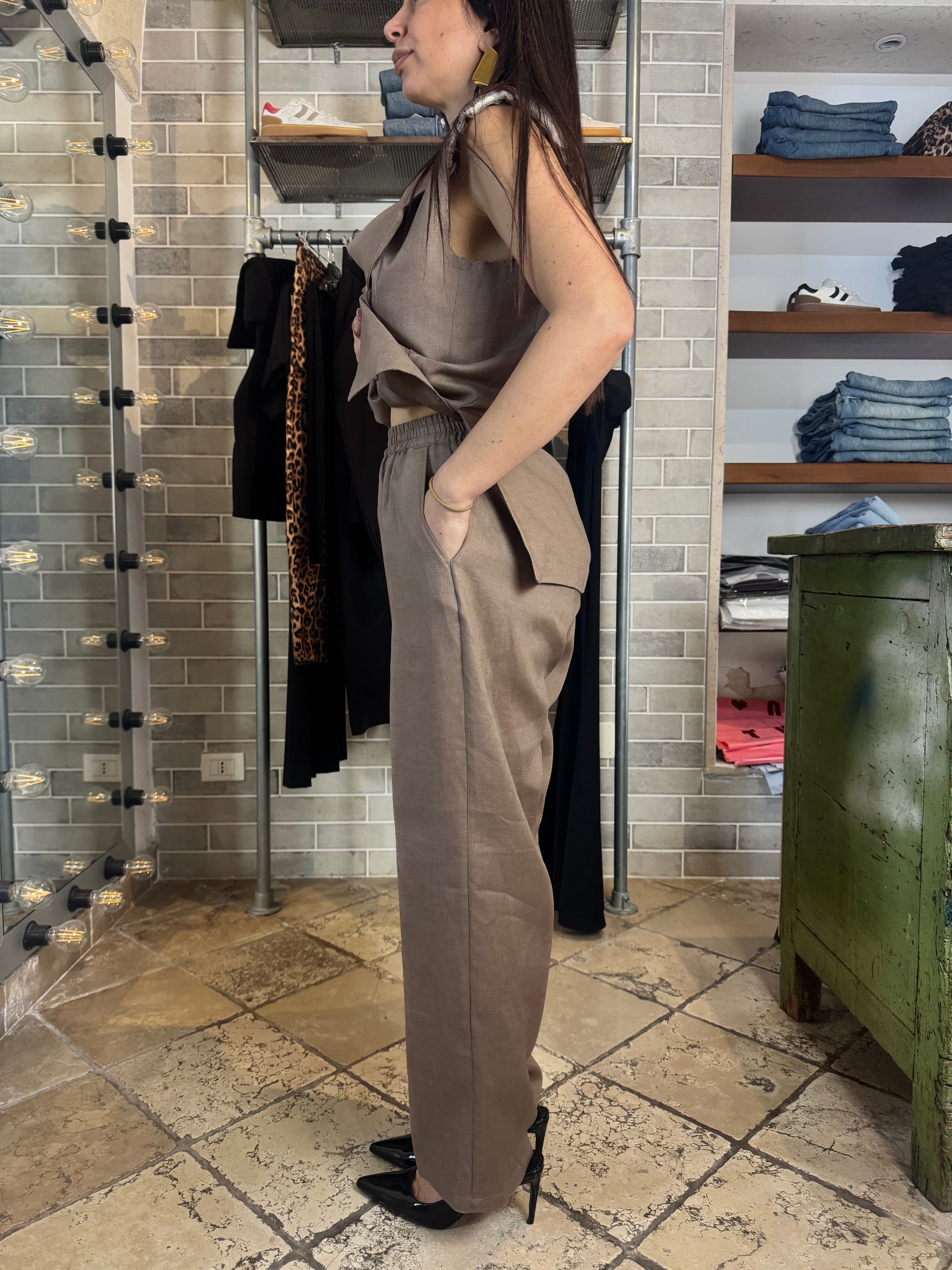 PANTALONE IL LINO